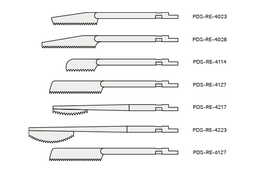 Surgical Saw Blades (Reciprocating Saw)